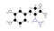 carbidopa molecule, structural chemical formula, ball-and-stick model, isolated image lodosyn