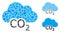 Carbon cloud Composition Icon of Trembly Parts