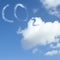 Carbon dioxide cloud