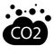 Carbon dioxide formula symbol