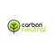 Carbon neutral icon logo. CO2 energy monoxide carbon ecology background label concept.