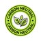 Carbon neutral icon stamp. CO2 energy monoxide carbon ecology background label concept