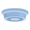 Carbon smoke detector icon cartoon vector. Alarm sensor