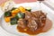 Carbonade of Beef Stew Carrots Courgettes