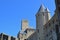 Carcassonne, medieval walled city in France