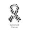 Carcinoid Cancer awareness month in November. Zebra Stripe ribbon Cancer Awareness Products.