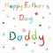 Card for Happy Father`s Day