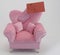 Card on Pink Chair