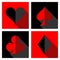 Card suit icons