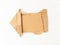 Cardboard Arrow, Arrows Made of Carton Piece, Ripped Kraft Paper, Brown Wrapping Vintage Paper Arrow
