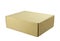 Cardboard box with a clipping path