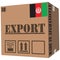 Cardboard box Made in Afghanistan