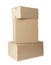 Cardboard boxes stack package