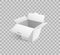 Cardboard Icon Mockup of Carton Box 3D Isometric