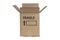 Cardboard moving box