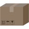 Cardboard Moving Box Illustration