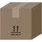 Cardboard Moving Box Illustration