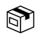 Cardboard, package, packing, shipping icon illustration