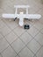 Cardboard radio controlled plane