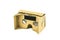 Cardboard virtual reality glasses