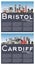 Cardiff Wales and Bristol UK City Skyline Set