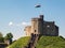 CARDIFF, WALES - JUNE 8 : The Keep at Cardiff Castle in Cardiff