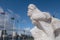 CARDIFF, WALES - MARCH 23 : View of the Scott Antarctic Memorial