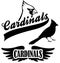 Cardinal Team Mascot/eps