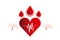 Cardio heart icon