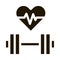 Cardio Training Biohacking Icon Vector Illustration