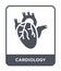 cardiology icon in trendy design style. cardiology icon isolated on white background. cardiology vector icon simple and modern