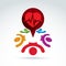 Cardiology medical and society cardiogram heart beat icon, medic