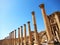 CARDO MAXIMUS, COLONNADED STREET IN ANCIENT CITY OF JERASH, JORDAN