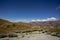 Cardrona Pass with view towards Queenstown, New Zealand