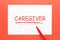 Caregiver Word Concept