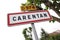 Carentan sign