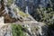 The Cares trail, garganta del cares, in the Picos de Europa Mountains, Spain