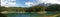 Carezza Lake panorama