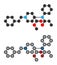 Carfentanil (carfentanyl) synthetic opioid drug molecule