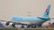 Cargo aircraft of Korean Air departure