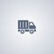 Cargo auto, Truck, vector best flat icon