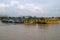 Cargo boats on Saigon river