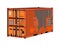 cargo container on commercial merchandise