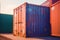A cargo container. The Power of Containers. Exploring the World of Cargo and Storage. Generative AI