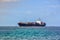 Cargo Container ship sailing