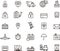 Cargo, Delivery, Freight Shipping & Transport icons