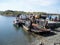 Cargo ferry at the old pier, Inishbofin