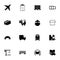 Cargo icon - Expand to any size - Change to any colour. Perfect Flat Vector Contains such Icons as vessel, truck, train, box,