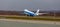 Cargo jet aircraft Boeing 747-BF of AirBridgeCargo Airlines takes off. Aviation and transportation