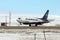 Cargo jet in the Canadian Arctic